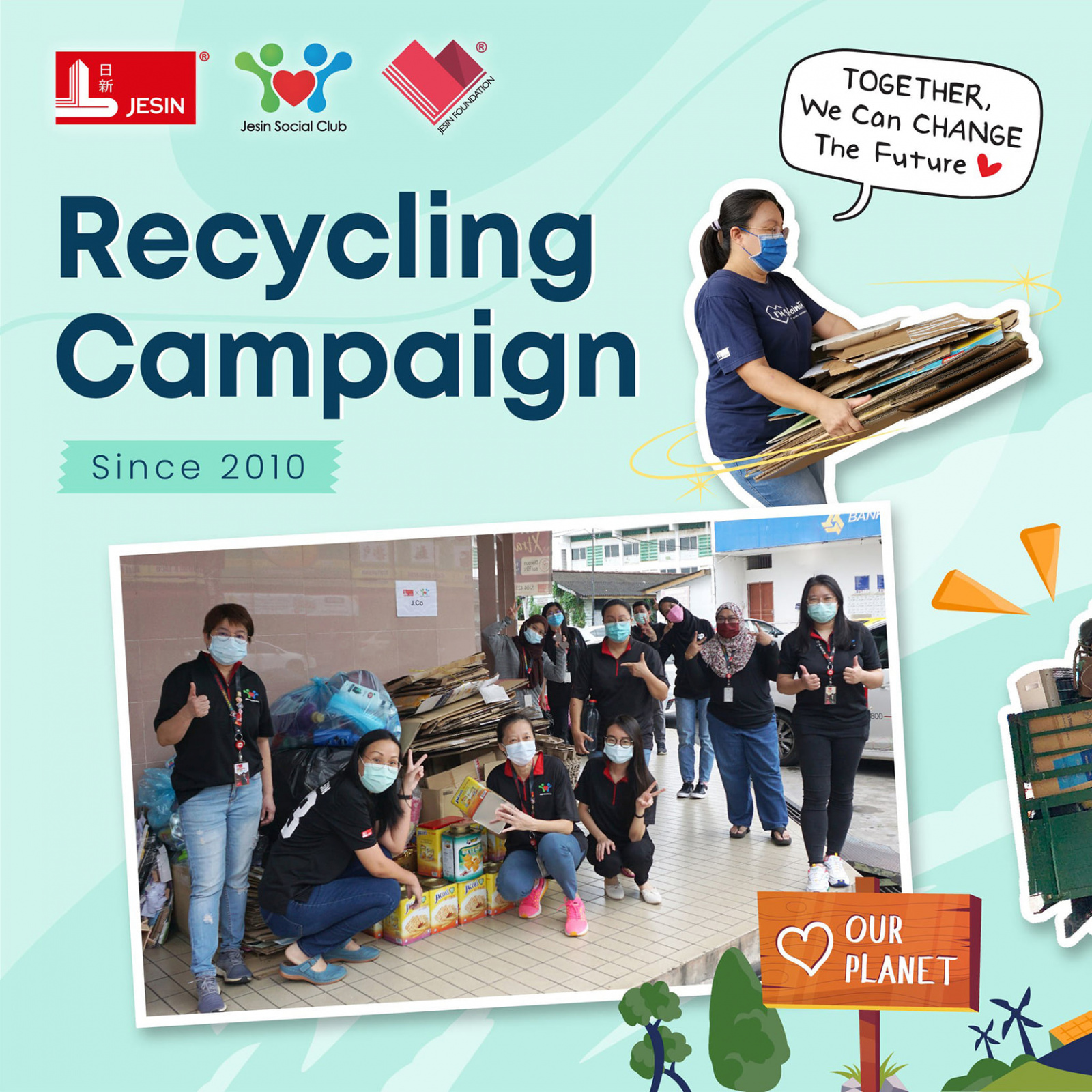 Jesin Recycling Campaign