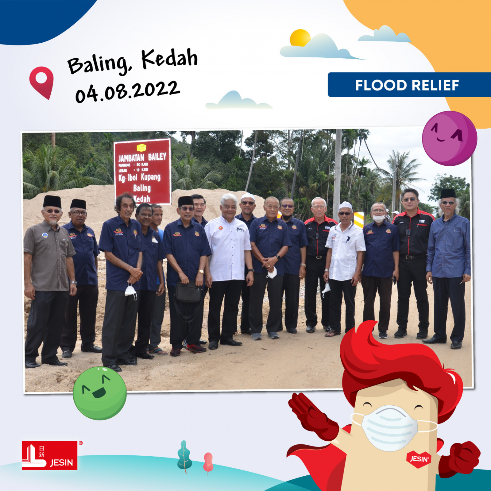 Jesin CSR - Flood Relief