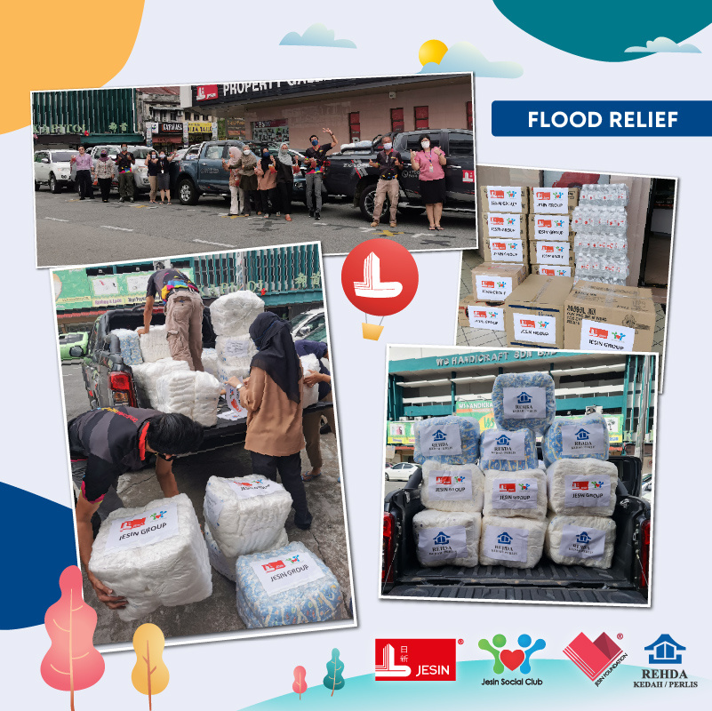 Jesin CSR - Flood Relief