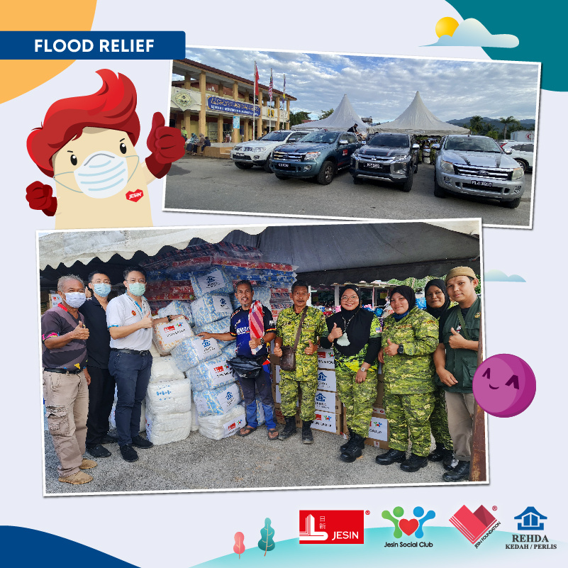 Jesin CSR - Flood Relief