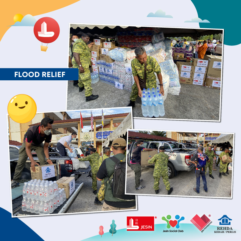 Jesin CSR - Flood Relief